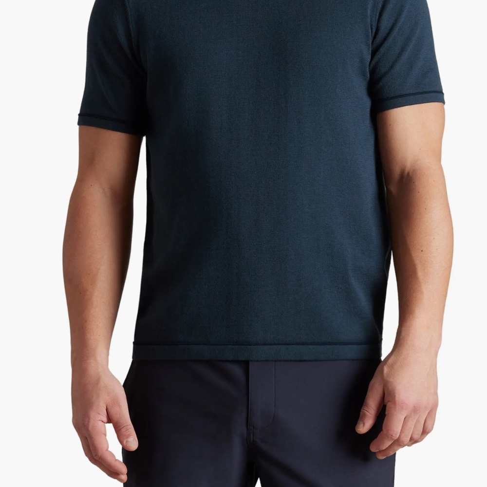 Rhone compass knit tee - Large mens $88 NWT